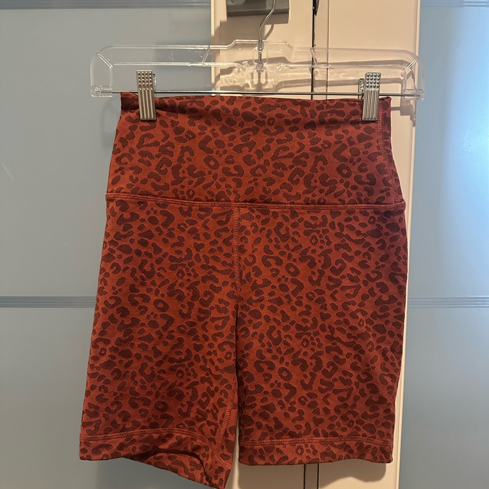 Women’s Cheetah Print Biker Shorts